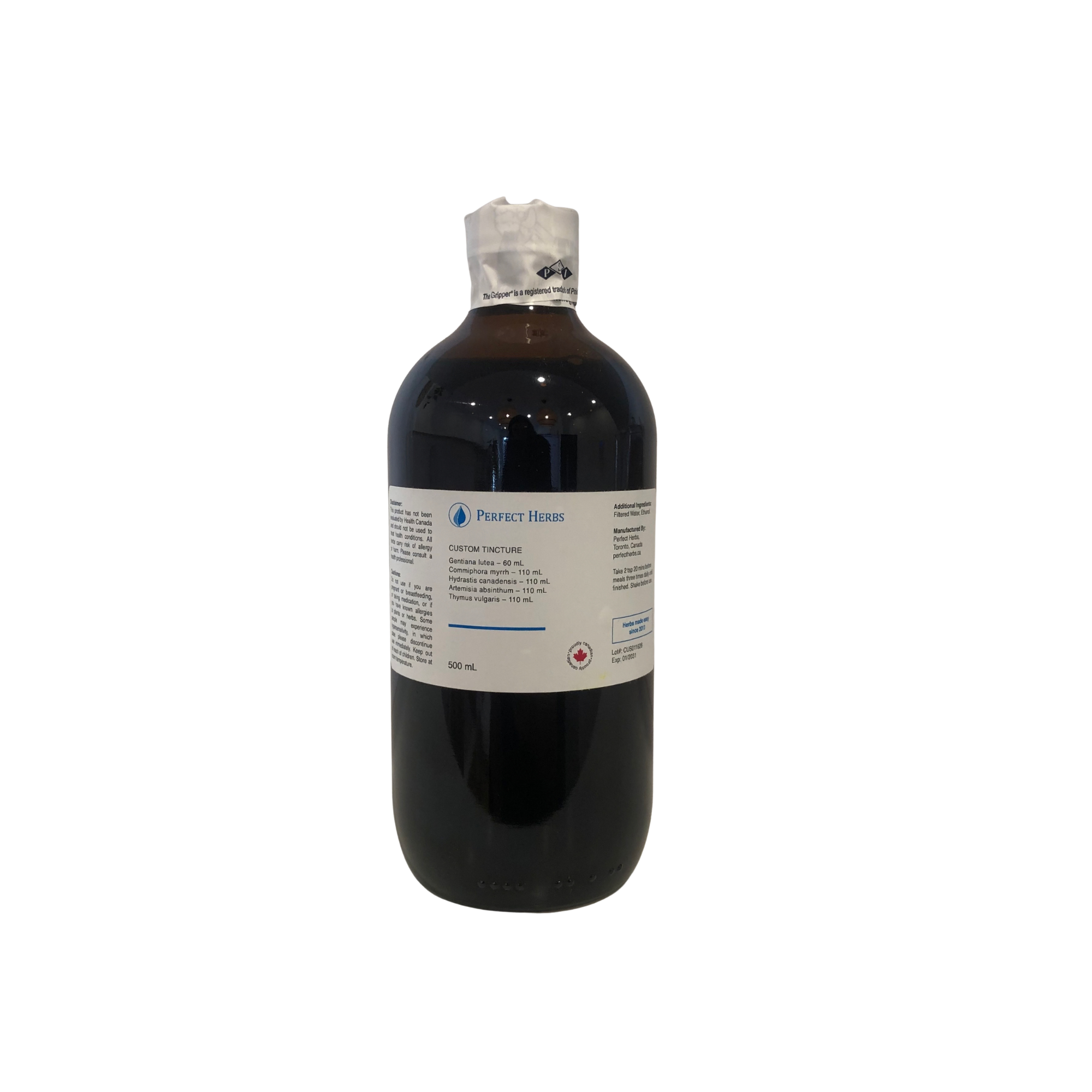 Perfect Herbs Custom Antimicrobial Tincture - 500mL